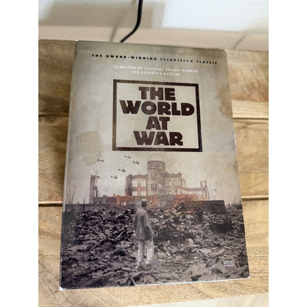 The World at War Complete 11 DVD Box Set A&E WWII Documentary Laurence Olivier - Picture 2 of 4
